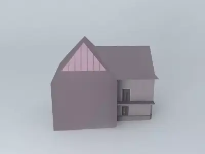 The building at Legion Street in Pilsen Free 3D model