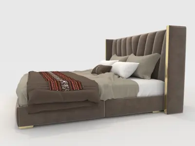 Bed 2 3D model