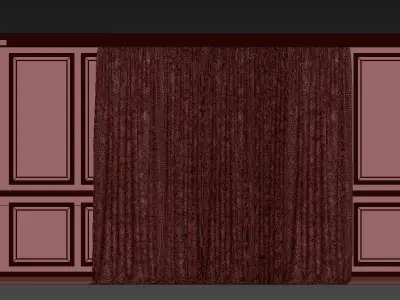 Curtain Set 290 3D model