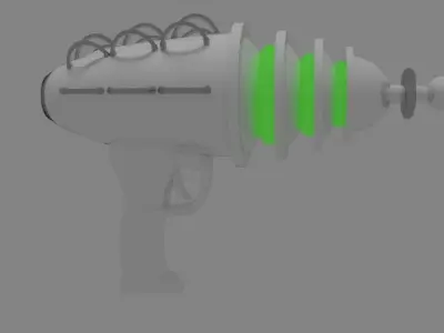Alien Gun  3D model