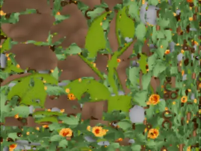 Paradise Mini Island 3D Model Low-poly 3D model