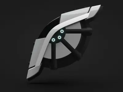 Spaceship Canopus 3D model