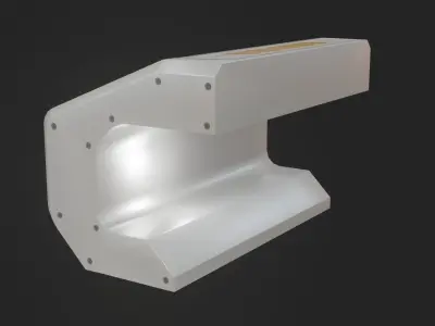Sci-Fi Control Panel  - Game Ready - PBR Low-poly 3D model