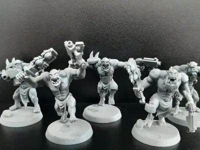 Ostrog Orks 3D model