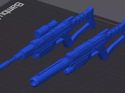 Crosshair Realistic Firepuncher 3d files Bundle 3D model