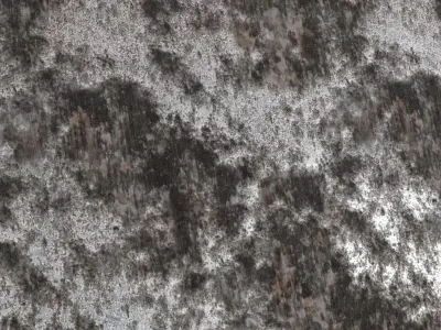 Rusty Dirty Blackish Metal Weathered PBR Seamless Texture