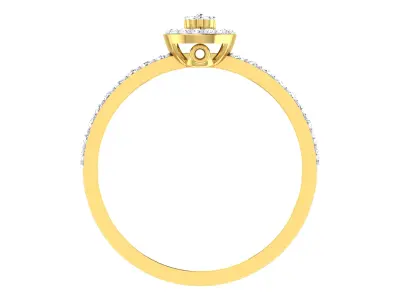 Women Ring  Render 3dm STL OBJ FBX Details 3D print model 165