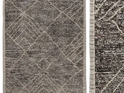 DHARSA WOOL RUG 3D model