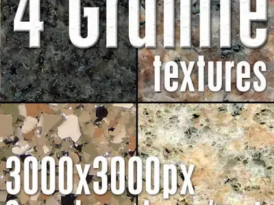 4 High Res Seamless Granite Textures Vol01 part2 Texture