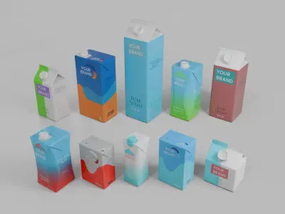  Beverage Carton Full 20-Pack - Customizable Collection 