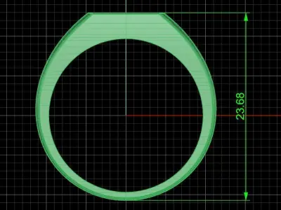 Jewelry ring 318 3D print model purchase