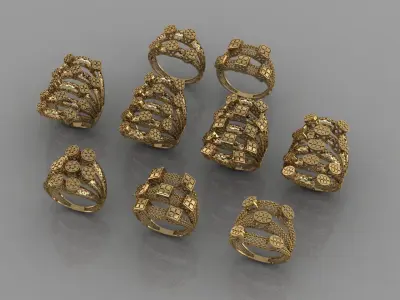 turtorial ring 3D print model