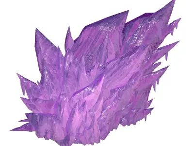 Battlestar - strange giant ice 01 3D model