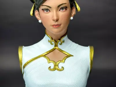 CHUN LI STREET FIGHTER 6 3D STL  3D print model