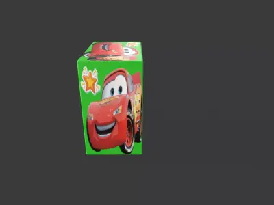 Toy Packet 06 Low-poly 3D model