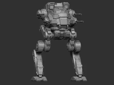 Mecha Locust 3D print model