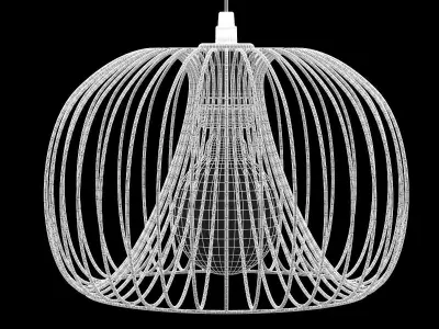 Amara Vinti Oval Pendant Light 3D model