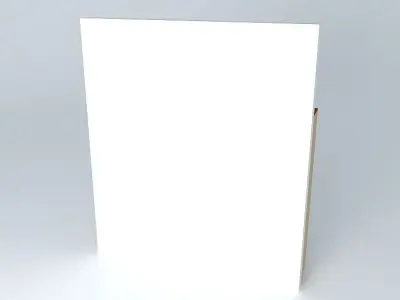 Show case for the living room 3D model