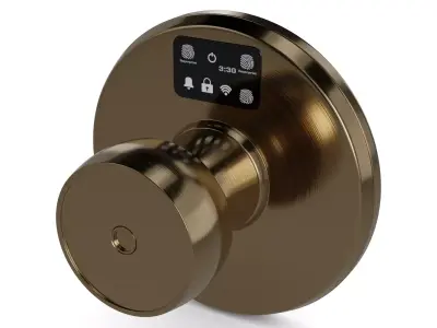 Smart Door-lock 3D model