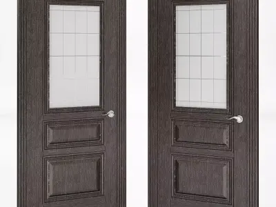 Interior Doors 3d model Low-poly 3D model buy