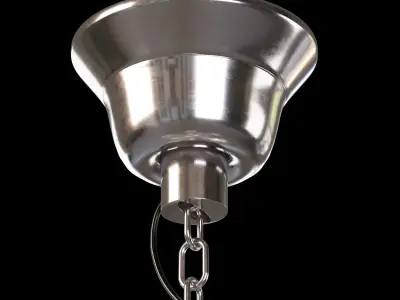 wranovsky Clerius crystal chandelier Low-poly 3D model