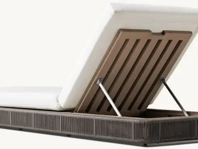 Restoration Hardware Havana chaise 3D model