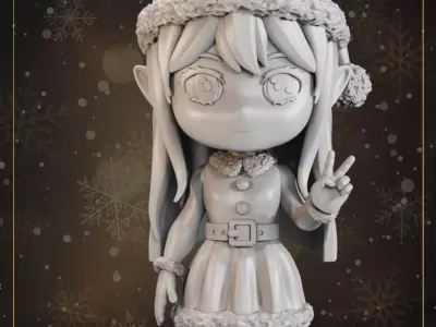 Aila I Christmas Advent Calendar 3D print model
