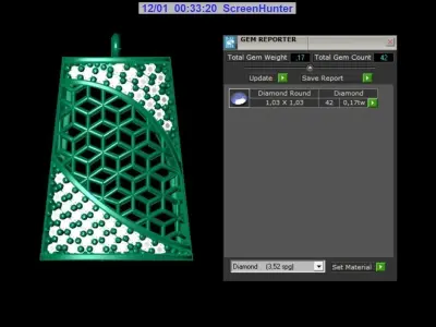 Pendant P113 3D Print Model 3D print model