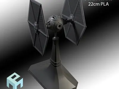 SW TIE Fighter 3D print model
