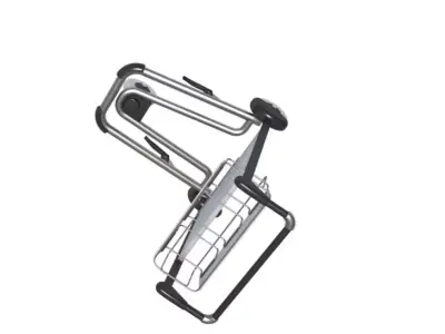 Luggage trolley 3D model