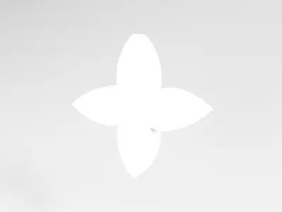 Louis Vuitton Pattern v3 004 Free low-poly 3D model