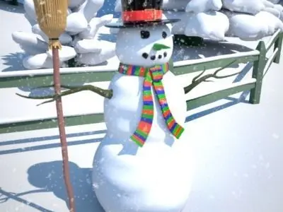 Winter Park 3D model