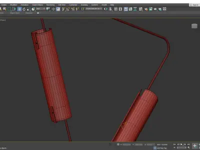Muse Pendant by Avram Rusu Low-poly 3D model