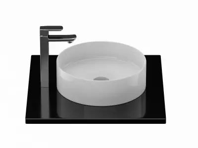TOTO ARVINA Round Vessel Lavatory 3D model