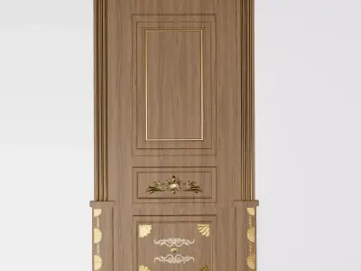 Different colours doors 3D model