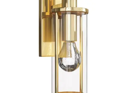 YEON SINGLE SCONCE Low-poly 3D model