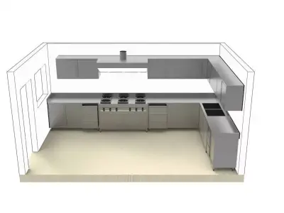KITCHEN 50  3D model