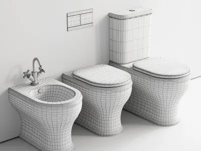Azzurra Ceramica Charme WC 3D model