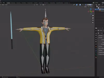 Rowan Freemaker - Star Wars 3D model