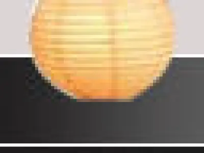 chinese tablelamp 3D Low-poly 3D model