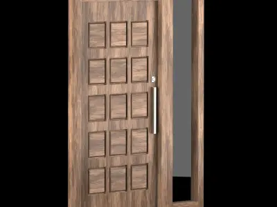 Exterior Large Doors 3D model order