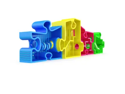 Playground Low-poly 3D model