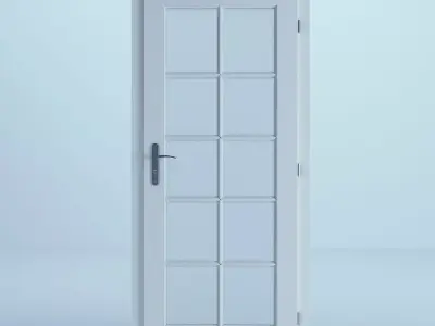 White Door 18 3D model