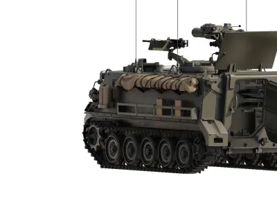M113 armored personnel carrier 3D model