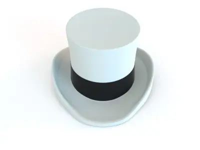Top Hat 3D model