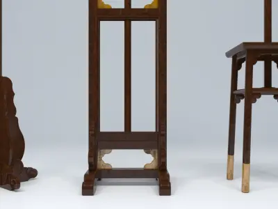 CHINESE LANTERN STAND 3D model