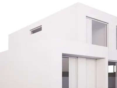 British Modern House Broad Lane 3D model