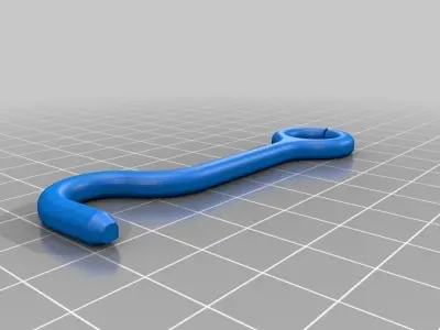 Door Latch Free 3D print model