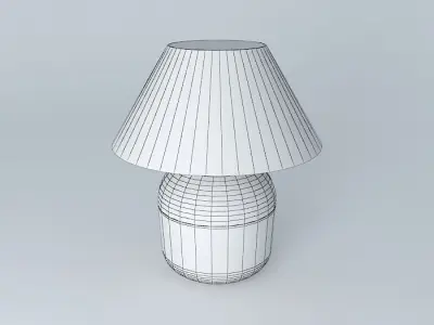 Old Pot Lamp 3D model