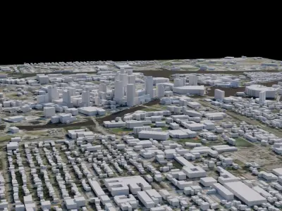 Tampa - USA 3D model